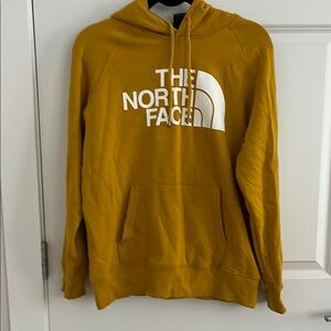 The North Face yellow sweatshirt. Size M